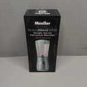 Mueller Smoothie Blender for Smoothies - Personal Blender for Shakes, Frozen Drinks, Baby Food & More, 15oz Travel Cup and Lid, Durable Stainless Steel Blades for Powerful Blending Performance