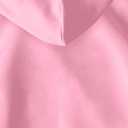 SweatyRocks Girl's Cute Graphic Sweatshirts Long Sleeve Drop Shoulder Hoodies Pullover Tops (Pink)