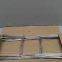 12 Pack Yard Sign Stakes, 17X6 INCH H Frames Metal Stakes for Yard Signs for Ground Outdoor, Yard Sign Holder Stand for Corrugated Plastic Sign, Blank Lawn Sign, Estate Garage Sale