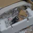 20.25'' Ceramic Table Lamps Set of 2 Small Farmhouse Bedside lamp Creamy White Modern Nightstand End Table Lamps for Living Room Bedroom Study Office