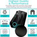 Vive Premium Crutch Pads & Hand Grips - Comfortable, Breathable, Machine Washable Padding - Moisture Wicking & Odor Reducing Pillow Accessory Covers for Adult & Youth Walking Crutches
