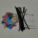 Hausse 10 Pack Reflective Pinwheels Wind Spinner, Extra Sparkly Rainbow Pinwheel with Stakes, Bird Repellent Blinder Devices Deterrent to Scare Birds Away from Yard Patio Farm Garden, Colorful