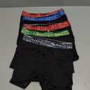 Hanes boys Boys' Performance Tween Boxer Briefs Underwear, X-temp, Assorted Solids, 6-pack, S