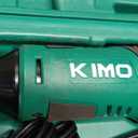 KIMO Cordless Electric Ratchet Wrench Set, 40Ft-lbs, 400RPM, 12V Cordless Ratchet Wrench 3/8" w/Variable Speed Trigger, 7Sockets, 1/4" Adapter, Forward/Reverse Switch, 2Battery Power Ratchet w/Charger