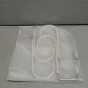 FYY Over The Door Hooks, 4 Pack Hangers Hooks with Rubber Prevent Scratches Heavy Duty Organizer for Living Room, Bathroom, Bedroom, Kitchen Hanging Clothes, Towels, Hats, Coats, Bags White