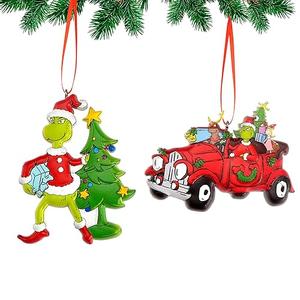 Merry Grinchmas Christmas Ornaments 10 Piece Brand New In Original Packaging