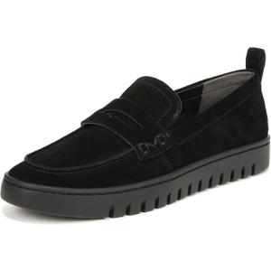 Vionic Women's Uptown Loafer (10 Wide, Black Suede)