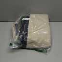 ChrisDowa 100% Blackout Curtains 72 inch Long for Bedroom with Black Liner, 2 Thick Layers Total Blackout Thermal Insulated Grommet Window Curtains 2 Panels Set (Light Beige, 42 x 72 Inch)