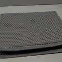 Pieviev Cat Litter Mat Double Layer Waterproof Urine Proof Trapping Mat 1 Pack (Gray, 24x15 Inch (Pack of 1))