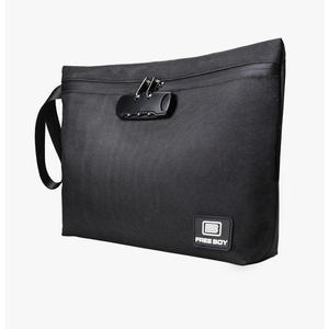Free Boy Smell Proof Bags 11.8"x8.6"Durable Odor Proof Stash Bag with Combination Lock,Smell Odor Case Container