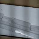 Carrara White Marble Pencil Liner, Marble Pencil Trim Molding 3/8x12 Inch Polished for Bathroom Shower Kitchen Backsplash Wall  Pcs/Box