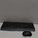 Seenda Wireless Bluetooth Keyboard and Mouse Combo, COE200 Ergonomic Wireless Keyboard Mouse with Wrist Rest, MultiDevice Connection, FullSize, Compatible for Computer/Laptop/Mac/MacBook, Black