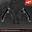 A-Premium 2 x Front Upper Control Arm, with Ball Joint & Bushing, Compatible with Nissan Frontier 1998-2004, Xterra 2000-2004, 4WD