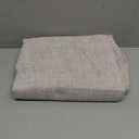 MIULEE Faux Linen Curtains 84 Inch Length 2 Panels Natural Semi Sheer Curtain with Back Tab Rod Pocket, Light Filtering Window Privacy Burlap Drapes for Living Room Bedroom 42W x 84L Linen