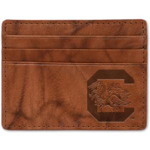 Rico Industries NCAA Standard Embossed Leather Credit Cart Wallet