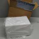 Tampon Box for Bathroom, Tampons and Pads Storage Holder, Women Period Organizer Container, White