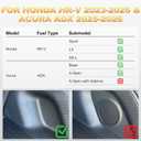 for 2026 HRV Floor Mats: All Weather Floor Mats & Cargo Liner Custom Fit 2023-2025 2026 Honda HRV (Include Hybrid) & Acura ADX 2025-2026: Anti Skid 1st & 2nd Row & Trunk Mat for HR-V Accessories