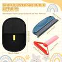 LemonRoad 6 Pcs Pet Hair Removal Tool Set Includes 4 Electrostatic Pet Hair Removal Gloves for Cat Dog Carpet Scraper for Couch, Clothes, Car, Carpet, Bed, Furniture