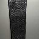 Strapless Rhinestone Maxi Dresses Evening Gowns for Women Formal Sexy (Small, Black and Silver)