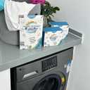 Laundry Sheets Plastic Free Laundry Detergent Compact & Portable, Concentrated Laundry Soap for Home & Travel (30-60-loads, Ocean) (60 Count (Pack of 1))