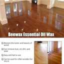 2 x 1Pcs Natural Beeswax Spray, Beeswaxs Essential Oil Wax, Beeswax Wood Polish,Furniture Polish, Wood Cleaner Repairing and Care Spray, Restores Shine & Removes Scratches.