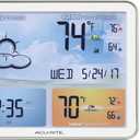 AcuRite 02081M Weather Station with Jumbo Display and Atomic Clock (Full Color AC-Powered Display)
