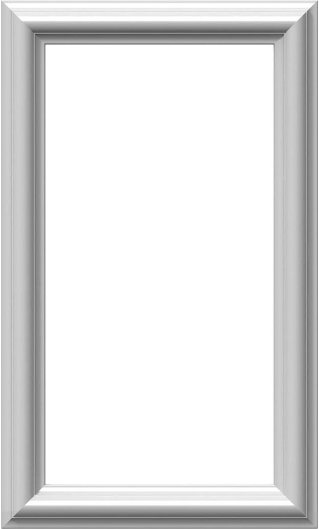 Ekena Millwork PNL12X20AS-01 12"W x 20"H x 1/2"P Ashford Molded Classic Wainscot Wall Panel