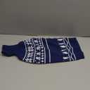 SAWMONG Dog Christmas Sweater, Cable Knit Christmas Pet Sweater, Snowflake Pattern Thick Warm Winter Dog Sweaters, Pet Sweaters for Small Medium Large Dogs(Blue, L)