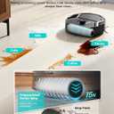 Lefant Robot Vacuum and Mop, 20000Pa Strong Suction, Self-Cleaning Roller Mop with Auto Drying, LiDAR Navigation & Obstacle Avoidance, Tangle-Free Pet Hair, Slim, 800ml Dustbin, 5G WiFi, M210 Pro OMNI