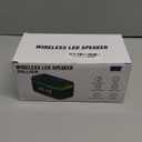 Wireless Charging Alarm Clock Radio for Bedrooms  15W Fast Wireless Charger for iPhone/Samsung-Stereo Bluetooth Speaker with FM Radio, Dimmable Display, USB Port, Sleep Timer, Gifts for Christmas (Black T1)