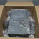 Air Filter Box 4 Inch, 3-Layer Purification Box with High Efficacy HEPA and Activated Carbon Filters, Fits 100mm Inline Duct Fans for Fresh Air Intake and Ventilation (7.9" x 11.8" x 7.9")