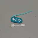 8Bitdo Zero 2 Bluetooth Gamepad Keychain Sized Mini Controller for Switch, Windows, Android, macOS & Raspberry Pi(Turquoise Edition)