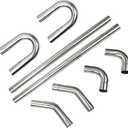 3 Inch 76mm Stainless Steel T304 Mandrel Exhaust Flex Pipe Kit