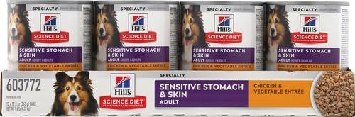 Hill's Science Diet, Sensitive Stomach & Skin, Adult, Wet Dog Food BBD: 04-2028