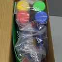 SUPER JOY Toddler Golf Set with 4 Clubs & 8 Balls (Blue+Mat)