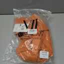 VIISHOW Women's Turtleneck Sweater Long Sleeve Cozy Warm Sweater Casual Lightweight Soft Pullover Jumper Tops (Orange, S)