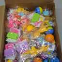 SQZUWIT 200 Pcs Easter Egg Fillers Basket Stuffers Essentials, Small Miny Toys Bulk Assortment Gift for Kids Girls Boys Party Favors Classroom Prize Supplies