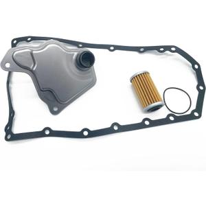 JF019E RE0F10J Transmission Filter Oil Pan Gasket Kit Compatible with Nissan 2012-2021 Altima Juke Maxima Murano Pathfinder Quest Rogue Sport 1.6L 2.0L 2.5L 3.5L 3.5L Replaces 31728-29X0D 31726-3JX0A