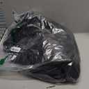 2 Pack Seat Cushion Winter Cover for Full Back and Seat (Black)