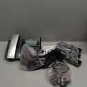 AT&T DECT 6.0 Corded/Cordless Home Phone with 3Handset and Answering Machine, Smart Call Blocker, Caller ID, Large Backlit Display, Big Button, Speakerphone, Intercom: CL84318 (Charcoal Black)