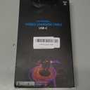 10FT Type C LED Light Up Charging Cable 66W Starry USB C to C Charger Compatible with iPhone 17/16/15/Samsung Galaxy S23 S22 More