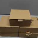 Estmoon 5 Pack Matte Black Door Handles Interior Door Knobs, Home Improvement Keyless Privacy Door Lock, Heavy Duty Zinc Alloy 2.07 lb Door Leverset for Bedrooms Bathrooms