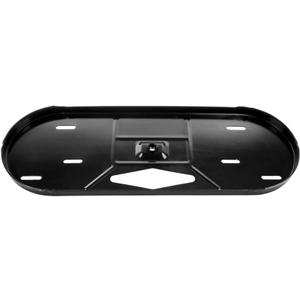 JR Products 07-31535 Black Standard RV LP Tank Pan