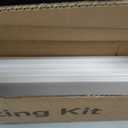 Upick Wall Panels Board and Batten Kit, Paintable PS Wainscoting Paneling for Accent Wall 120" x 43"