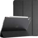 ProCase Smart Case for iPad Air 11-inch M3 M2 2025 2024/10.9 Air 5th 4th Generation 2022 2020, Protective Cover for Air 5 4 -Black | M3, M2, 2025, 2024, 2022, 2020