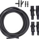 ApplianPar Windshield Washer Nozzle Spray Kit for Honda CR-V 2012-2016 with Fluid Hose Connector