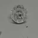 Delta Faucet RP17451 Single Clear Knob Handle Kit with Button and Set Screw for Tub/Shower Chrome, 2-1/2" H x 2-1/8" W