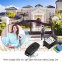QIACHIP DC 12V 1CH 433Mhz RF Wireless Relay Module Remote Access Control Switch Momentary Toggle Delay Transmitter with Receiver for Doors,Lights(2 Relays + 4 Remote)