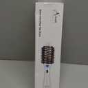 One Step Dryer & Volumizing Hot Air Brush, Blow Dryer, Ceramic Straightener, Curler & Hot Comb 4 in 1 Salon Ionic Hair Styling Tools, White