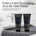 ADELEGOURDAIN Self-Care Kit for Men Set with Shave Balm and After Shave Lotion - Shave Balm for Sensitive Skin - Birthday Gift Idea for Him - 2 x 3.4 fl oz Razor Burn Cooling & Soothes Skin